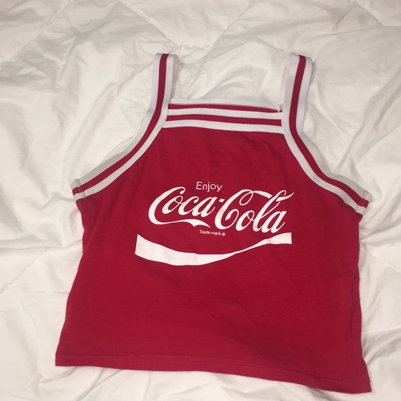 Coca-cola cropped halter top - Picture 1 of 4